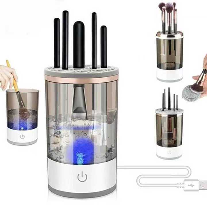 Portable Electric Cosmetic Brush Cleaner