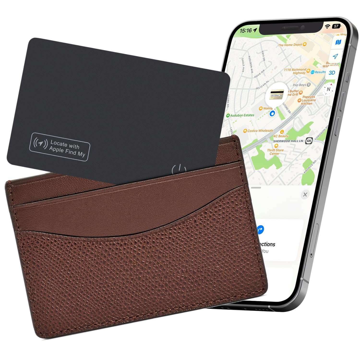 Thin MFi Certified GPS Wallet Tracker