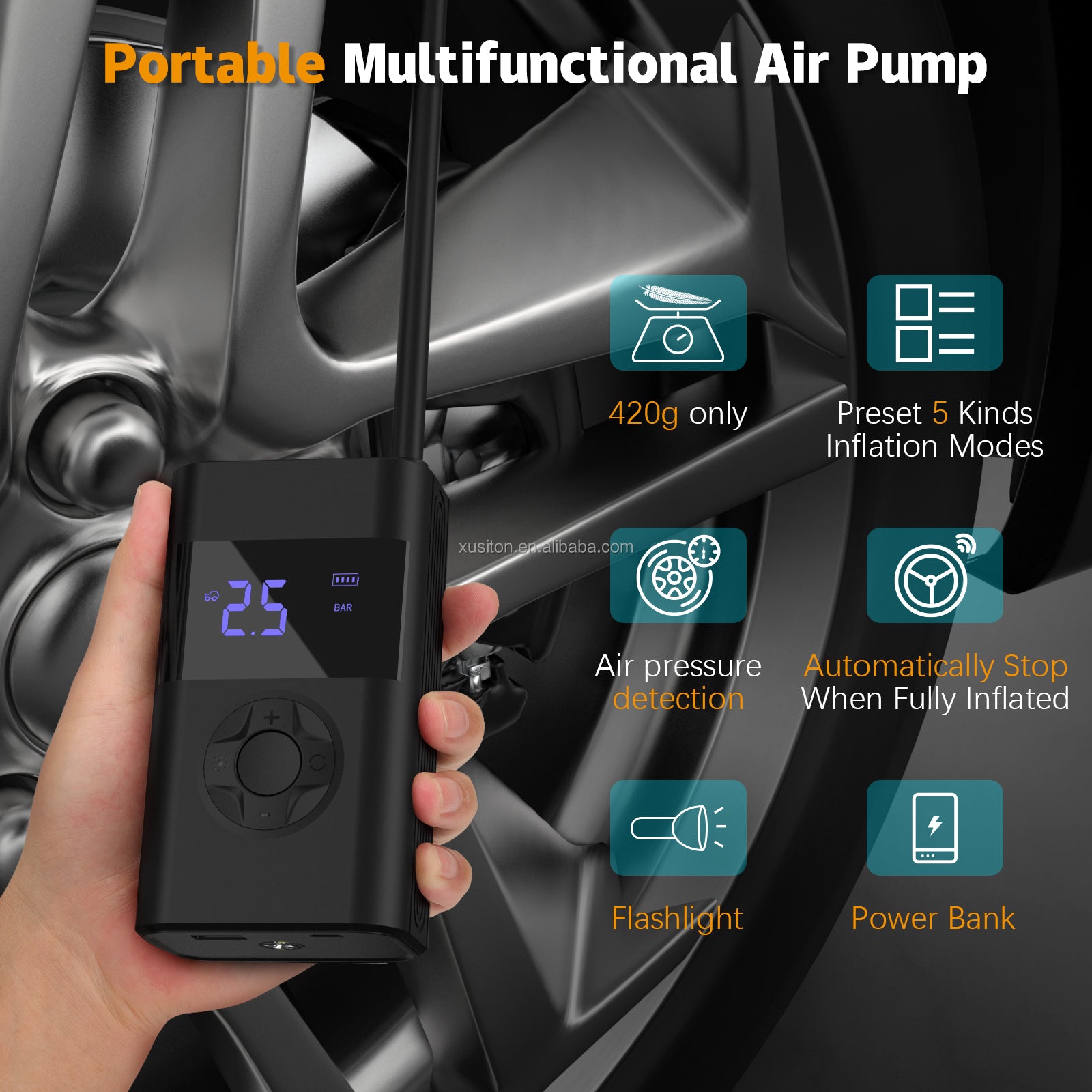 Portable Tyre Inflator